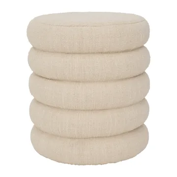 Andria pouf Ø39 cm - Off white - URBAN NATURE CULTURE