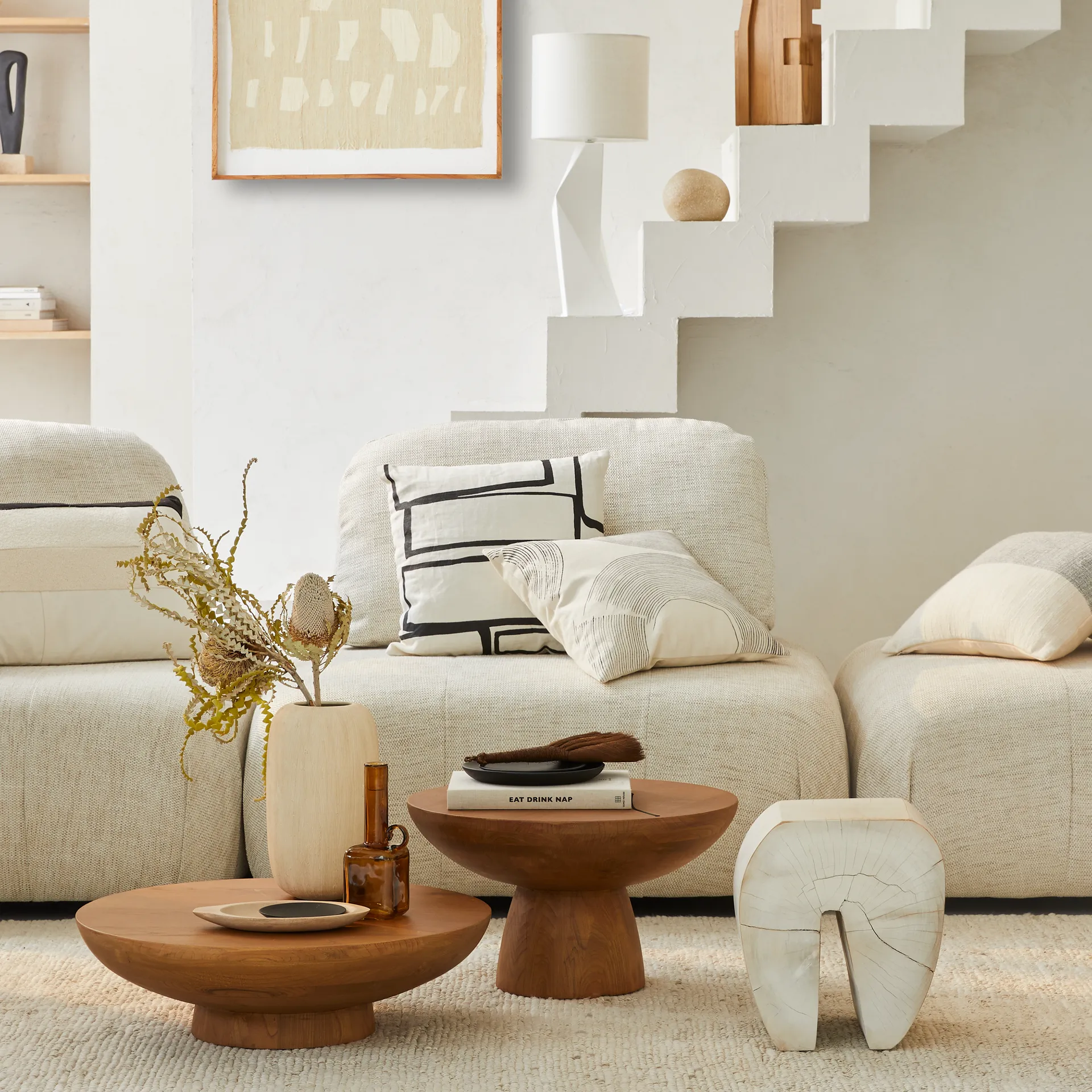 Arte cushion 45x45 cm, Off 白色 URBAN NATURE CULTURE