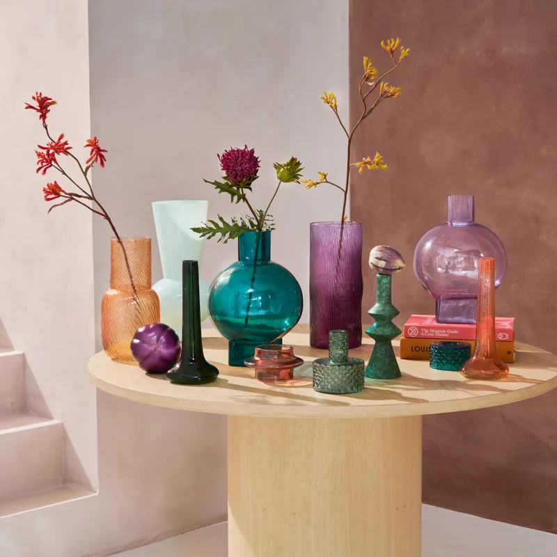 Cho 花瓶 33 cm, 洋兰紫 bloom URBAN NATURE CULTURE