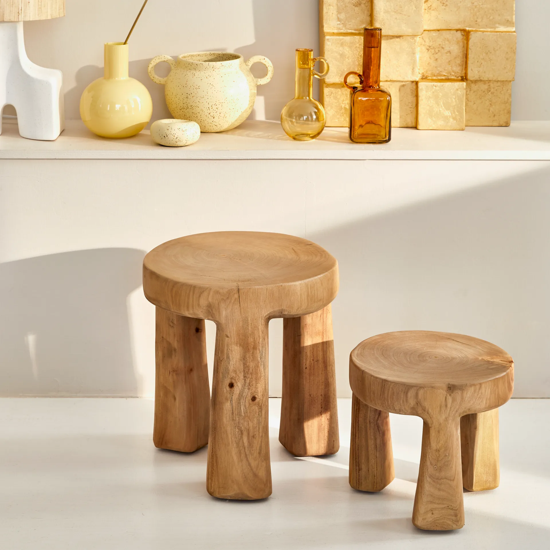 Donna stool Ø27x25 cm 凳子, Natural URBAN NATURE CULTURE