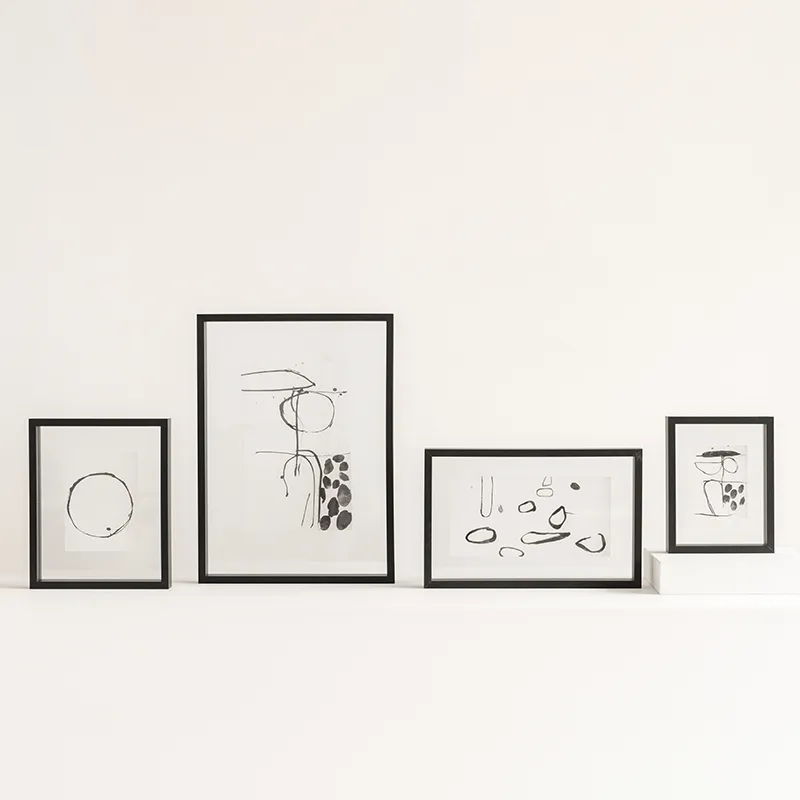 Floating 相框 S 15x20cm, 极简风_黑色 URBAN NATURE CULTURE