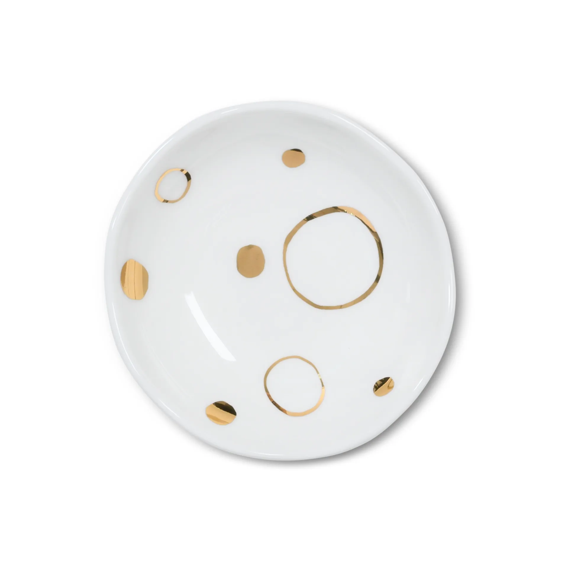 Good morning 碟 10x10.5 cm gold, circle gold URBAN NATURE CULTURE