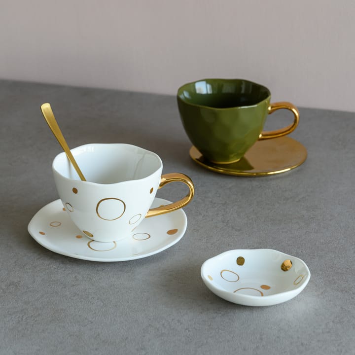 Good morning 碟 10x10.5 cm gold, circle gold URBAN NATURE CULTURE