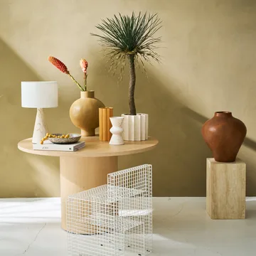 Jun台灯50cm - 白色 - URBAN NATURE CULTURE