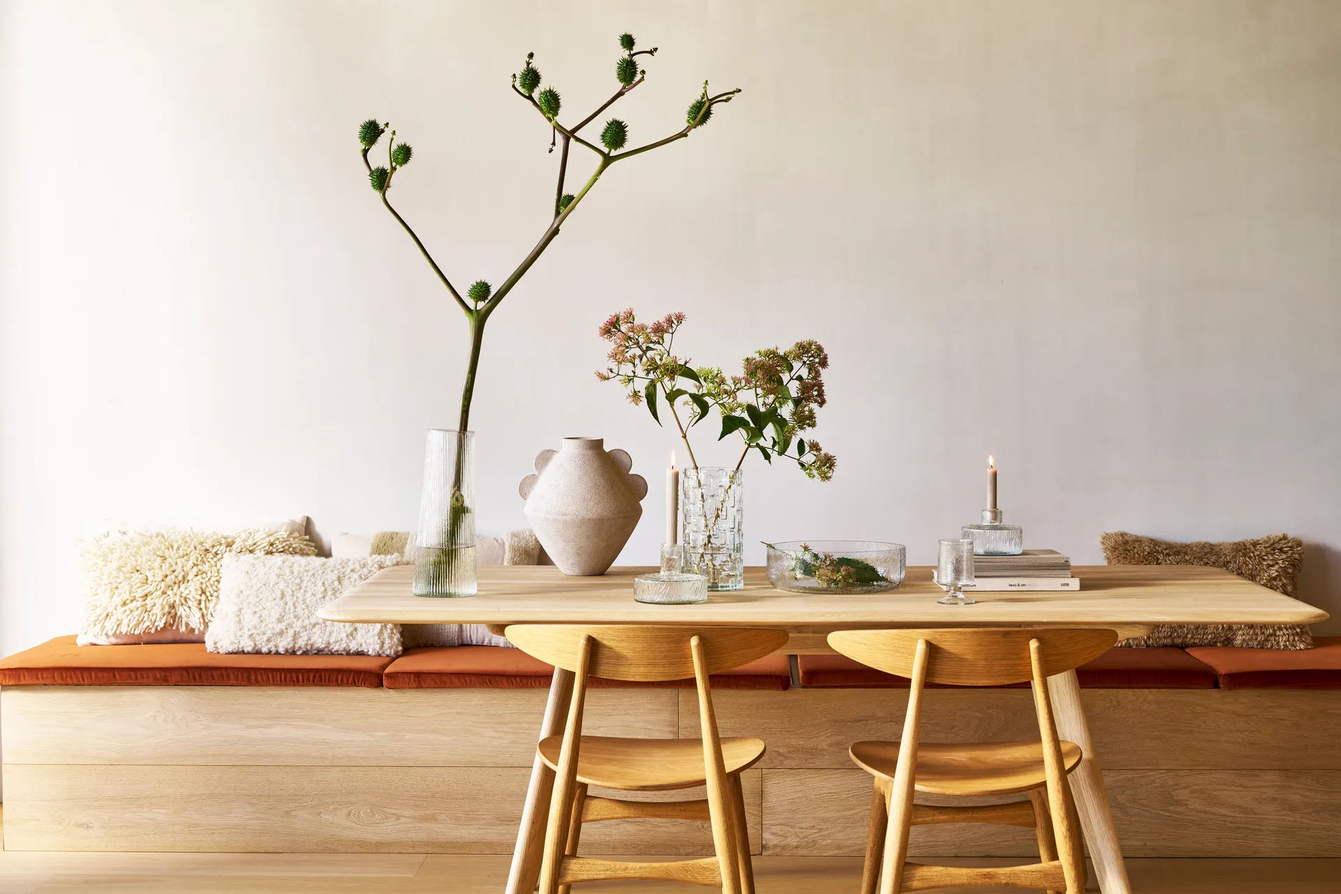 Mia 花瓶 32 cm, 白色 URBAN NATURE CULTURE