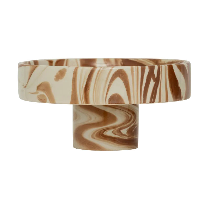 Moon 装饰碗直径26cm, 棕色_白色 URBAN NATURE CULTURE
