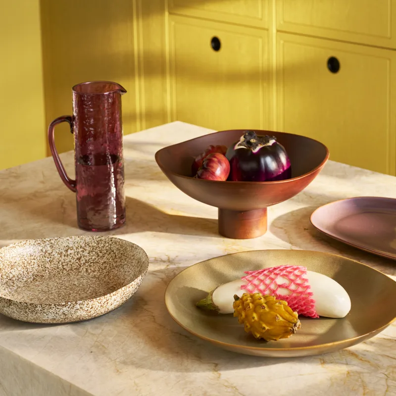 Nox 碗 Ø28 cm, 褐色-白色的 URBAN NATURE CULTURE