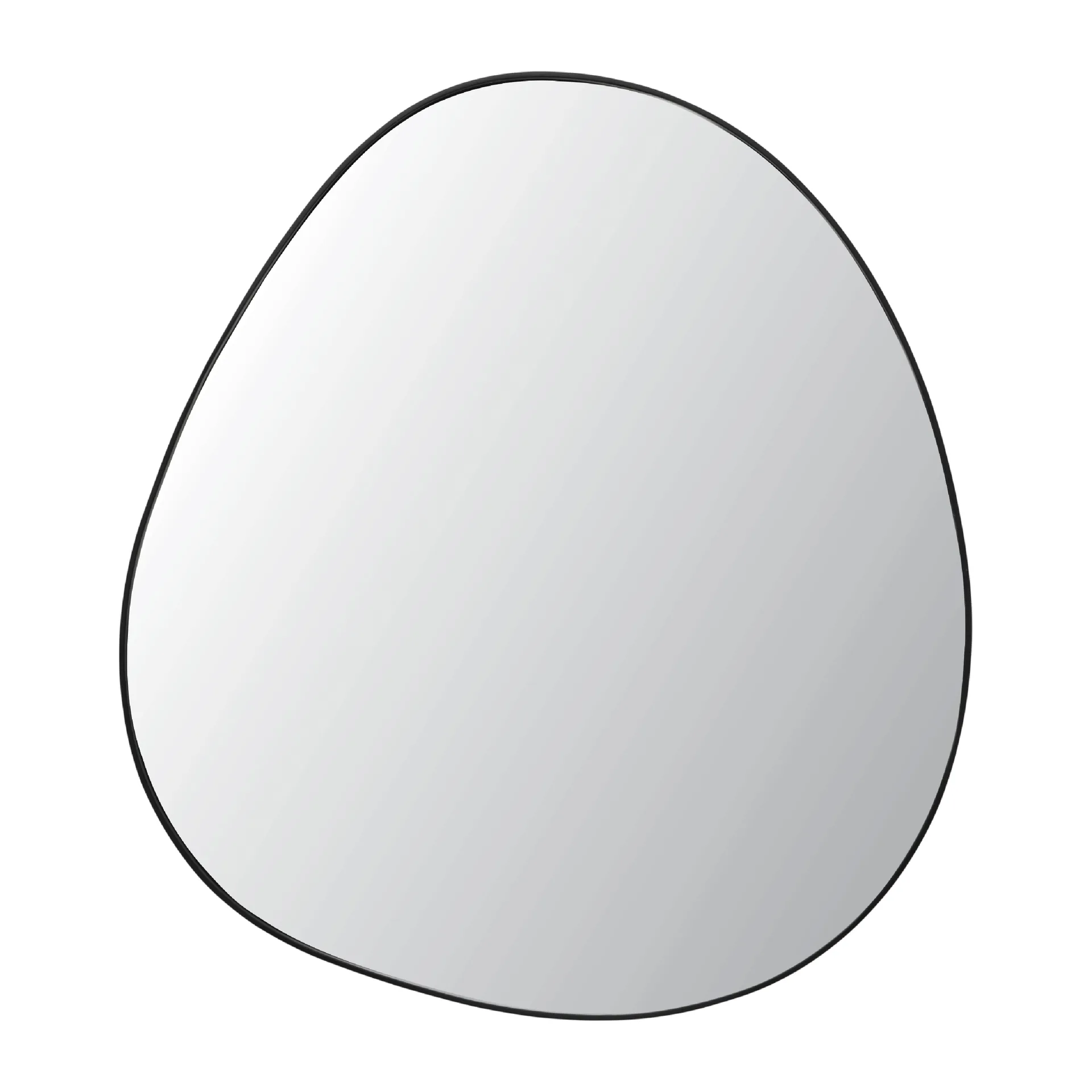 Organic mirror 39x43 cm, 黑色 URBAN NATURE CULTURE