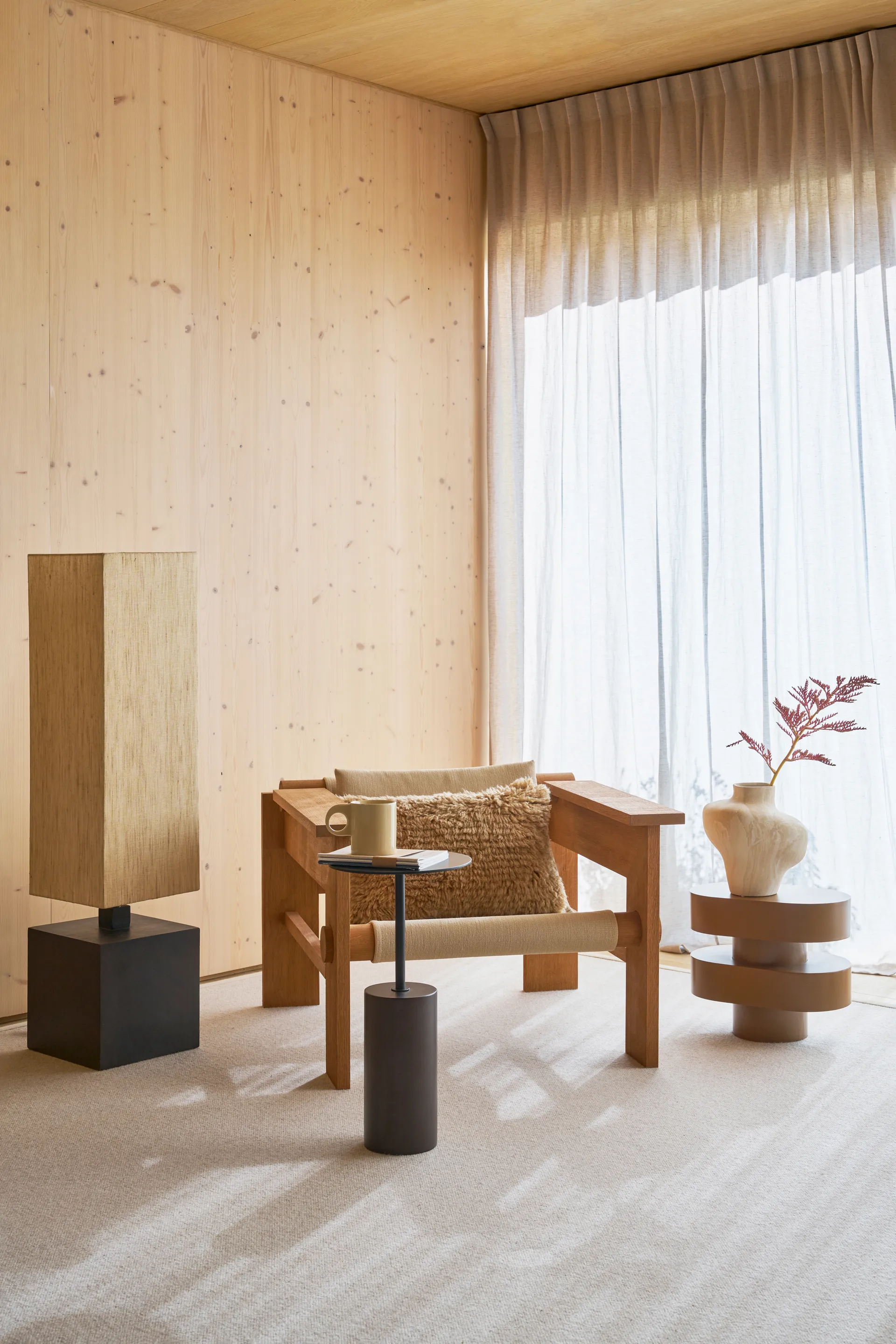 Oval 小边桌 34 cm, Golden 褐色 URBAN NATURE CULTURE