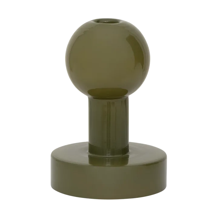 Pallo A 烛台 14,6cm - 卡普莱特橄榄绿 - URBAN NATURE CULTURE
