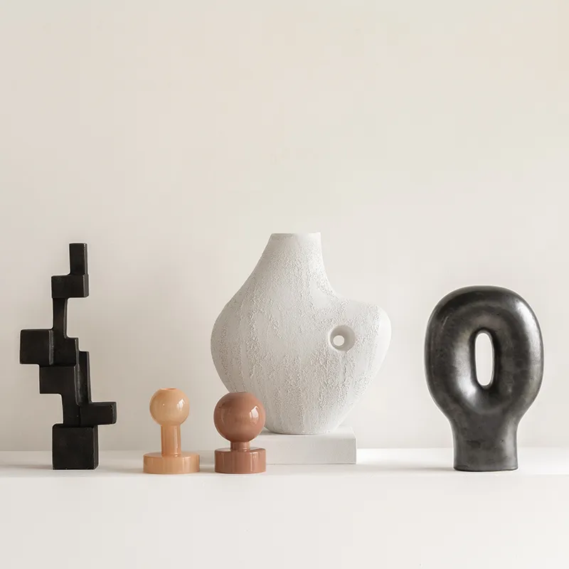 Pallo A 烛台 14,6cm, 粉色 沙色 URBAN NATURE CULTURE