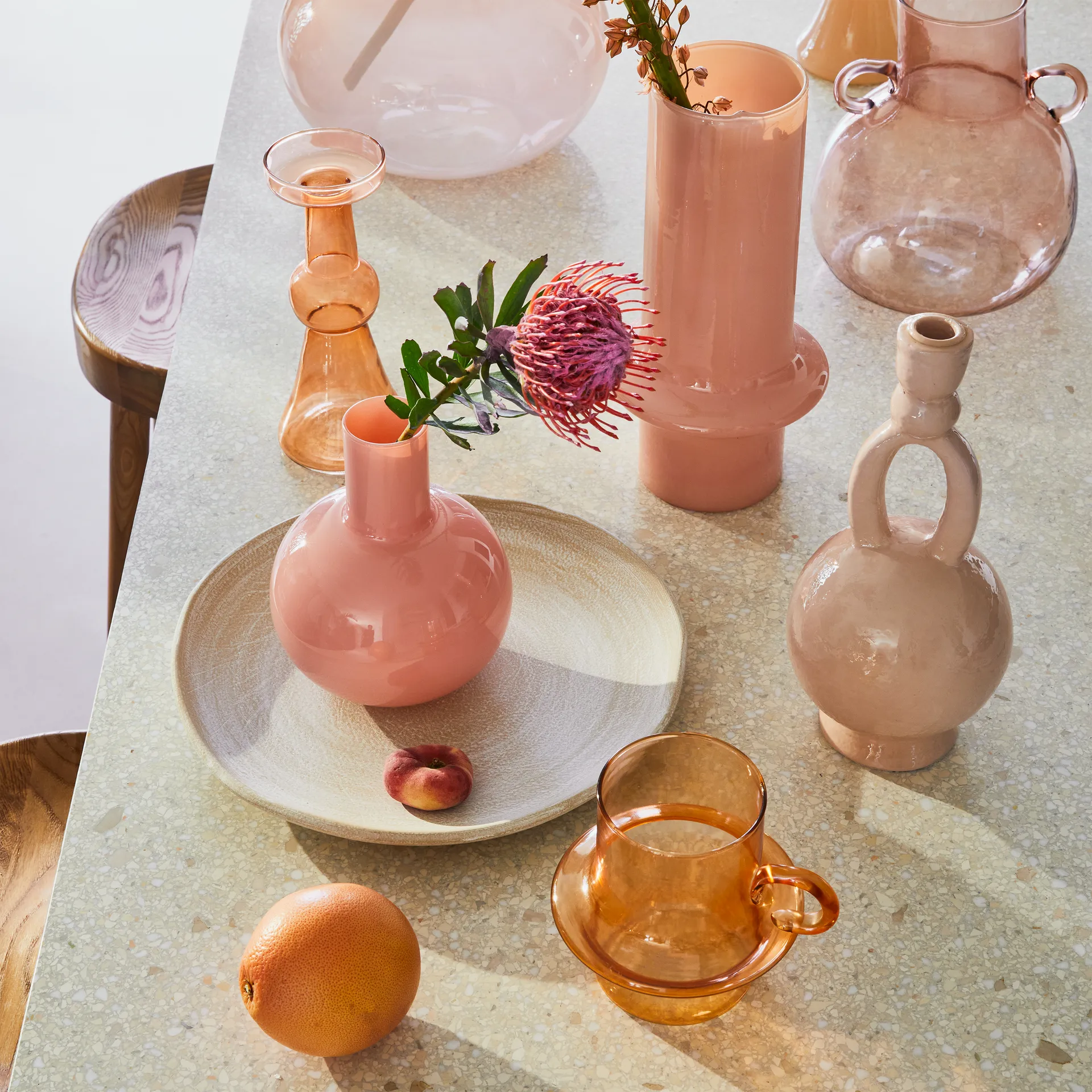 Paradiso 烛台 29 cm, Old 粉色 URBAN NATURE CULTURE