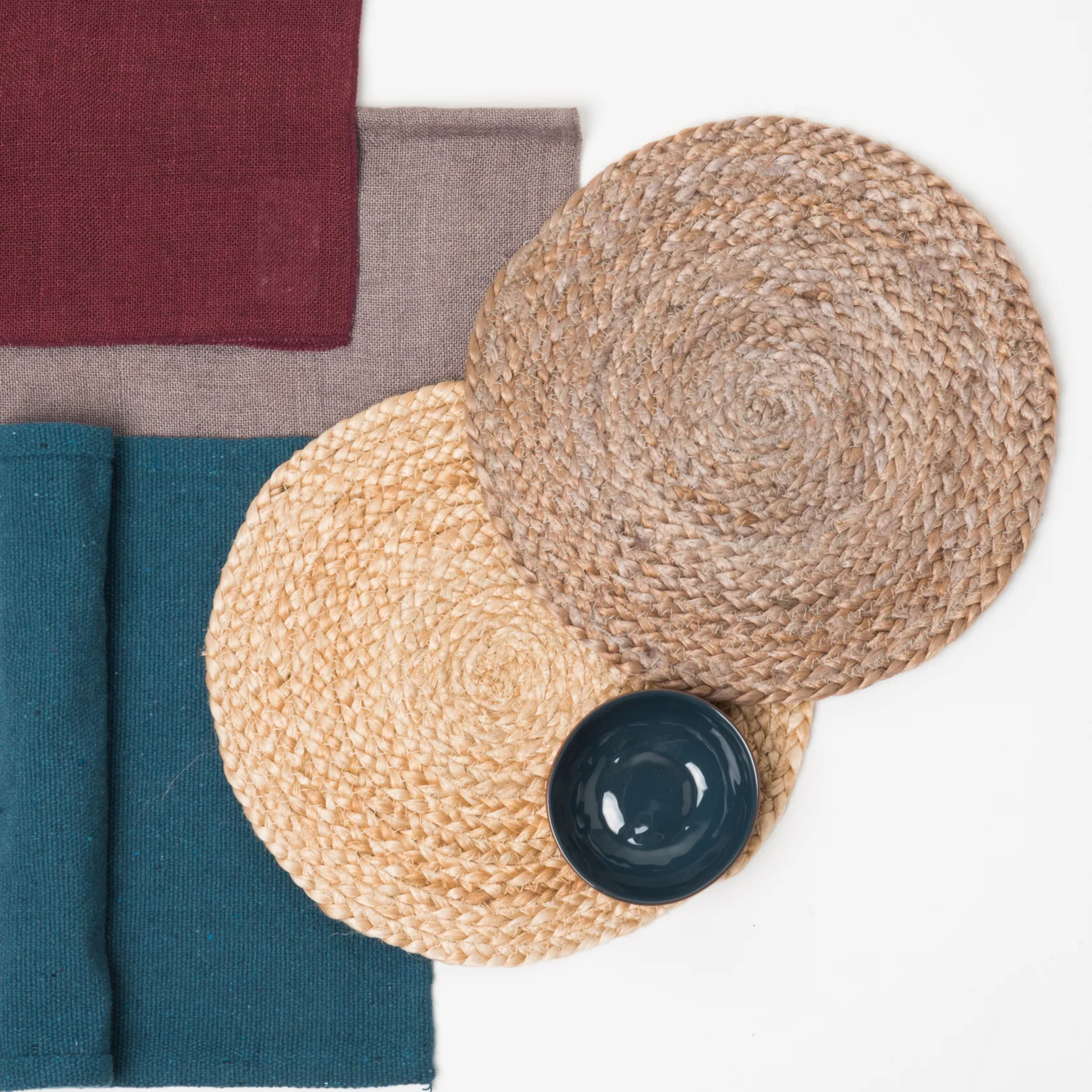 Placemat jute Ø 30 cm, Natural URBAN NATURE CULTURE