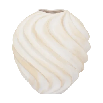 Ribbed 花瓶 Ø22 cm - 褐色 - URBAN NATURE CULTURE