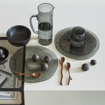 UNC pot recycled glass 1.35 liter - Ebony - URBAN NATURE CULTURE