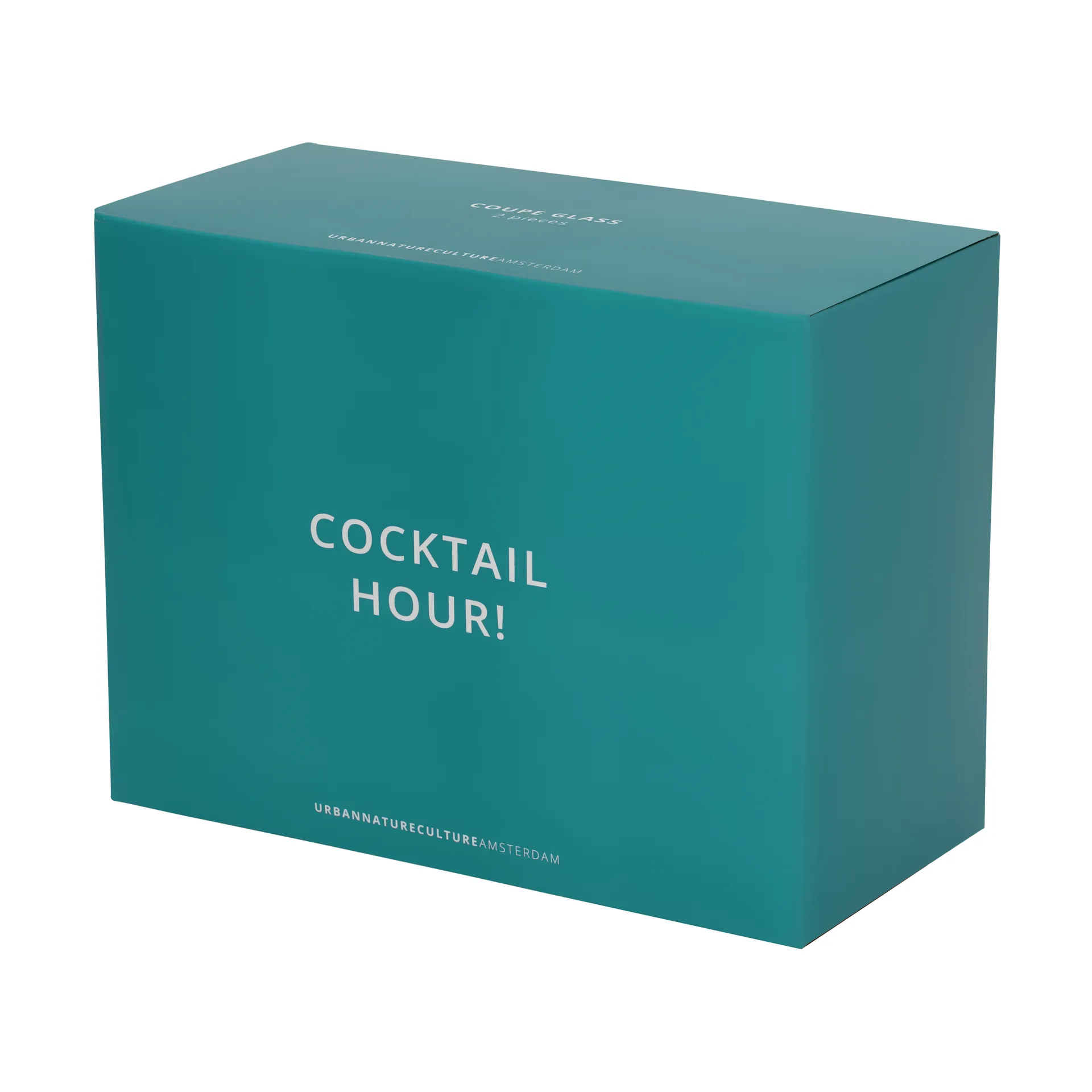 Urban Nature Culture 礼物套装 coupe glasses 两件套装, 粉色 URBAN NATURE CULTURE