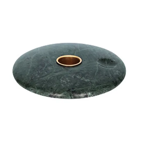 Uyuni Chamber 烛台 Ø11.6 cm - 绿色大理石纹 - Uyuni Lighting