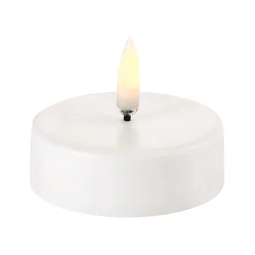 Uyuni LED茶蜡 白色 - 6.1 x 2.2 cm - Uyuni Lighting