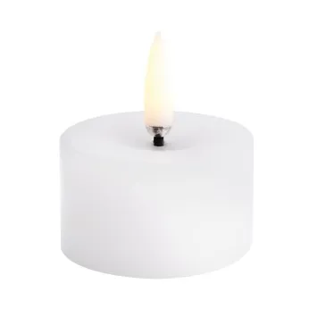 Uyuni LED Block 蜡烛 melted - 白色_Ø5x2.8cm - Uyuni Lighting