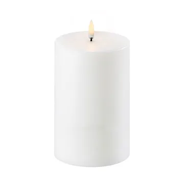 Uyuni LED方形蜡烛白色Ø10.1cm - 15.2cm - Uyuni Lighting