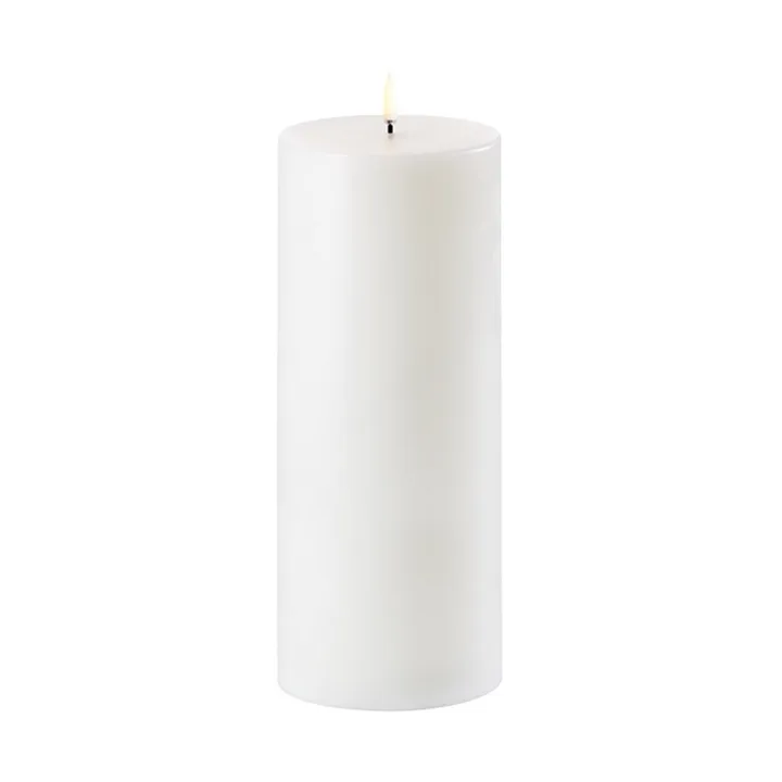 Uyuni LED方形蜡烛白色Ø10.1cm - 25cm - Uyuni Lighting