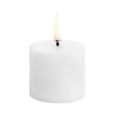 Uyuni LED方形蜡烛白色Ø5cm - 4.5cm - Uyuni Lighting