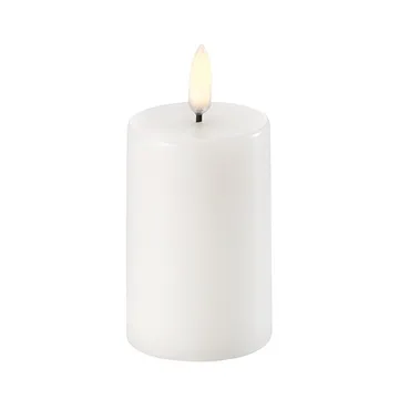Uyuni LED方形蜡烛白色Ø5cm - 7.5cm - Uyuni Lighting