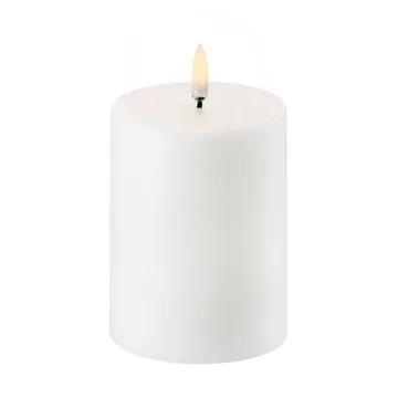 Uyuni LED方形蜡烛白色Ø7.8cm - 10.1cm - Uyuni Lighting