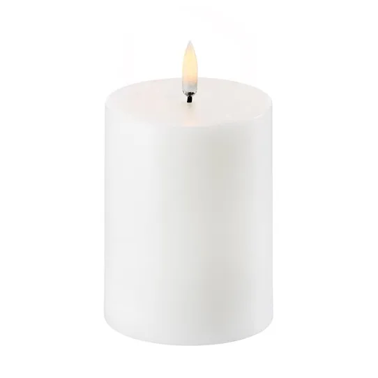 Uyuni LED方形蜡烛白色Ø7.8cm - 10.1cm - Uyuni Lighting