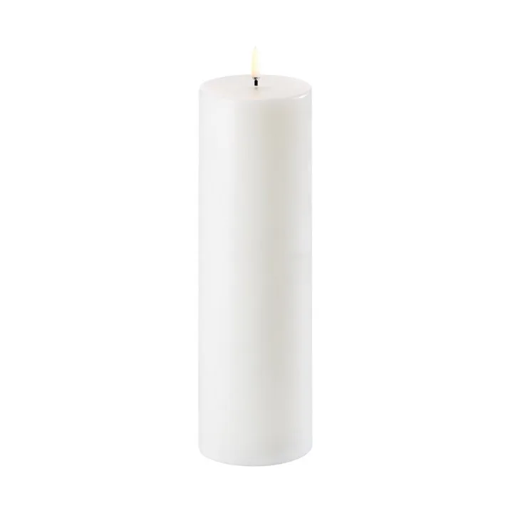 Uyuni LED方形蜡烛白色Ø7.8cm - 25cm - Uyuni Lighting