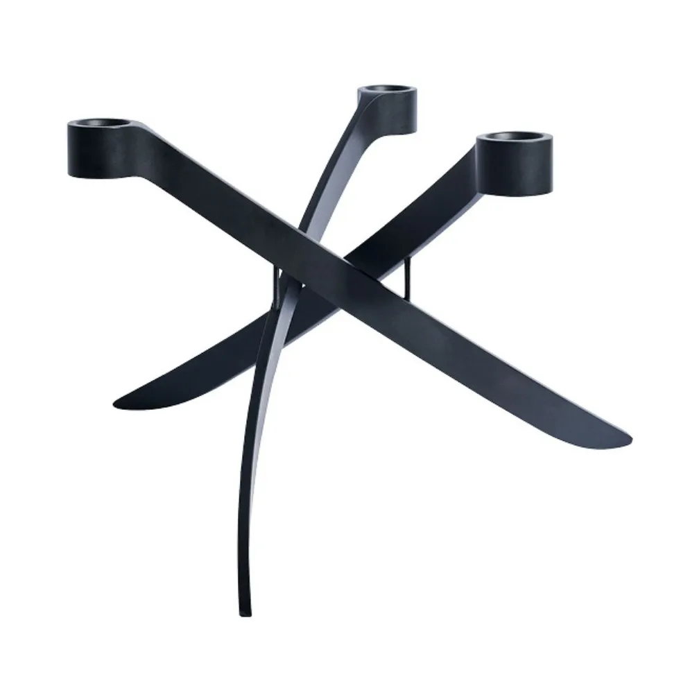 Uyuni Lightarch 烛台 3 arms, 哑光 黑色 Uyuni Lighting