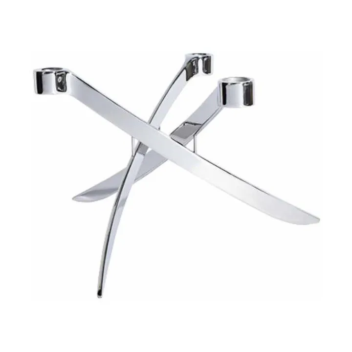Uyuni Lightarch mini 烛台 3 arms - 铬色 - Uyuni Lighting