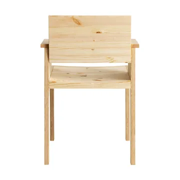 016 Maasto  dining armchair - 哑光油蜡处理松木 - Vaarnii