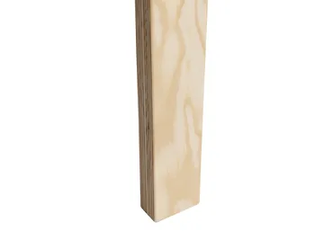 016 Maasto  dining armchair - 哑光油蜡处理松木 - Vaarnii