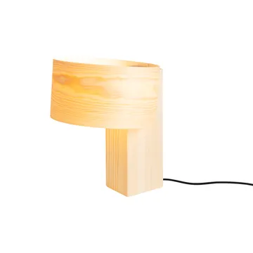 018 Hoop Table Lamp 台灯 - 哑光油蜡处理松木_34cm - Vaarnii