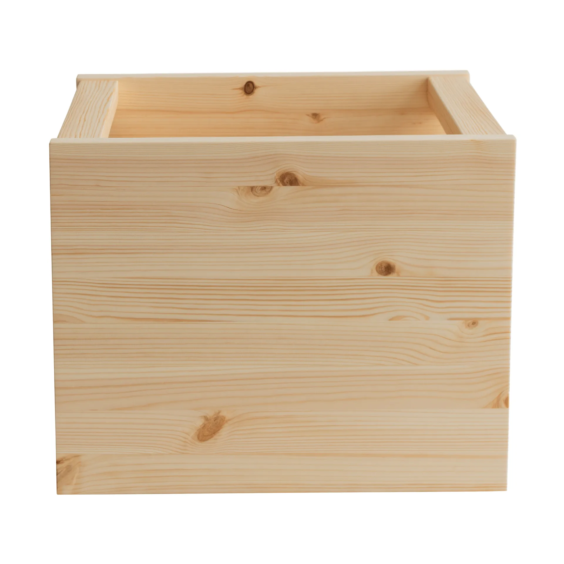 020 Koppa Crate 收纳箱, 油蜡处理松木，large 38x43x36cm Vaarnii