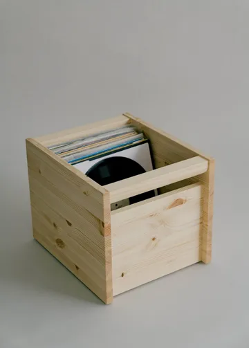020 Koppa Crate 收纳箱 - 油蜡处理松木，large 38x43x36cm - Vaarnii