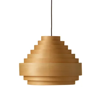 1001 Hans Pendant 吊灯 - 哑光油蜡处理松木_Ø38cm - Vaarnii