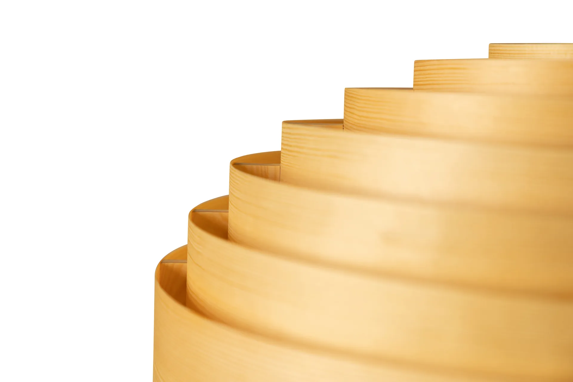 1002 Hans Pendant 吊灯, 哑光油蜡处理松木_Ø46cm Vaarnii
