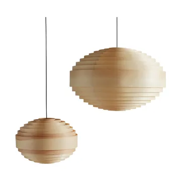 1002 Hans Pendant 吊灯 - 哑光油蜡处理松木_XL款_Ø70cm - Vaarnii