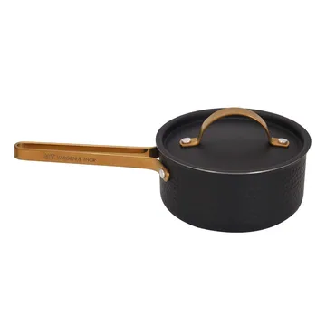 Arvet 黑色锤纹带盖奶锅 - Viggo_1L - Vargen & Thor