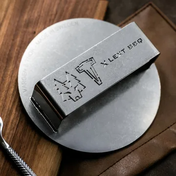GLÖD 汉堡压 Ø14cm - 抛光钢制 - Vargen & Thor