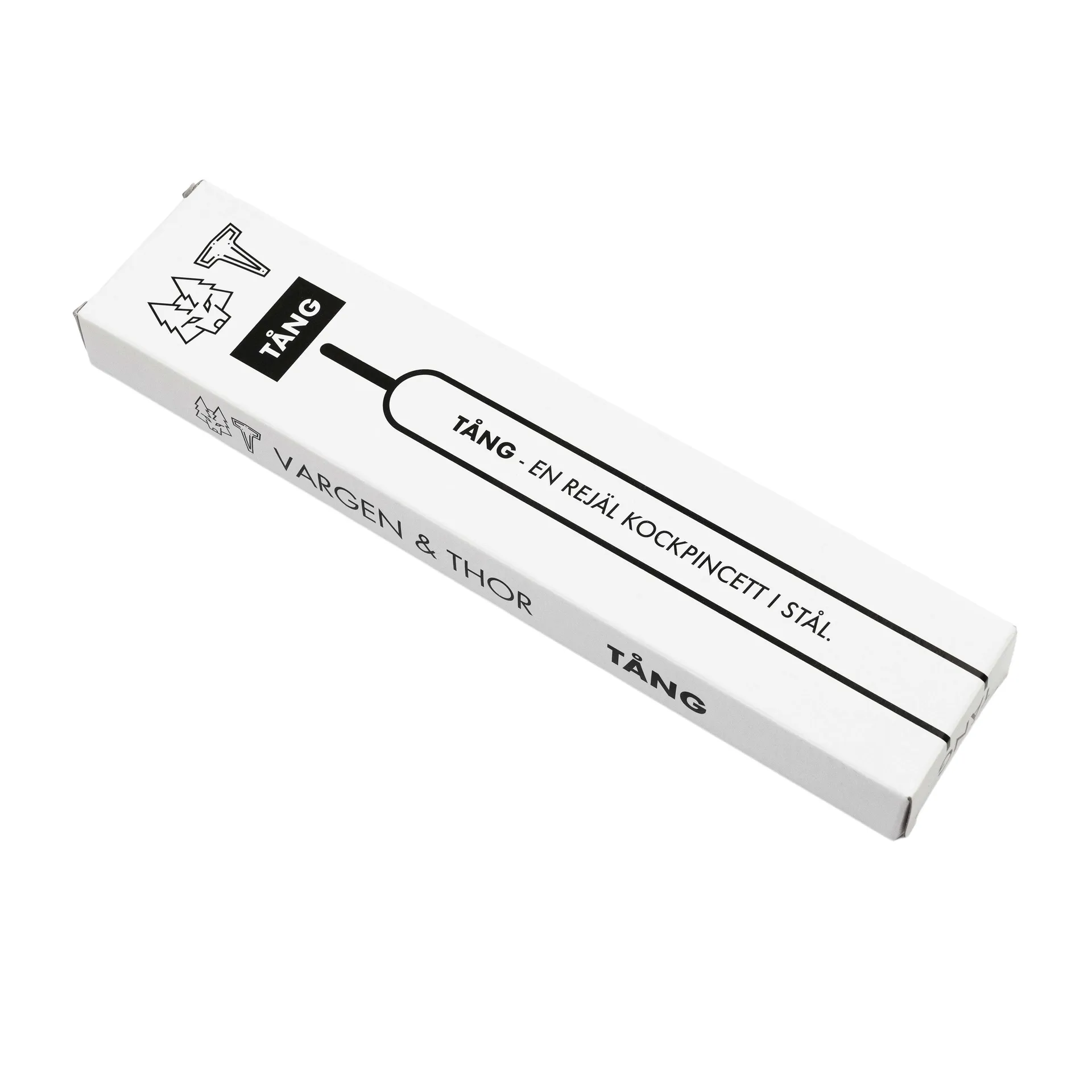 Kitchen tweezers steel, 32 cm Vargen & Thor