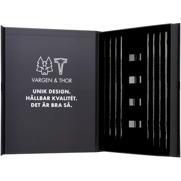 Kito 筷子4双装 - 黑色 - Vargen & Thor