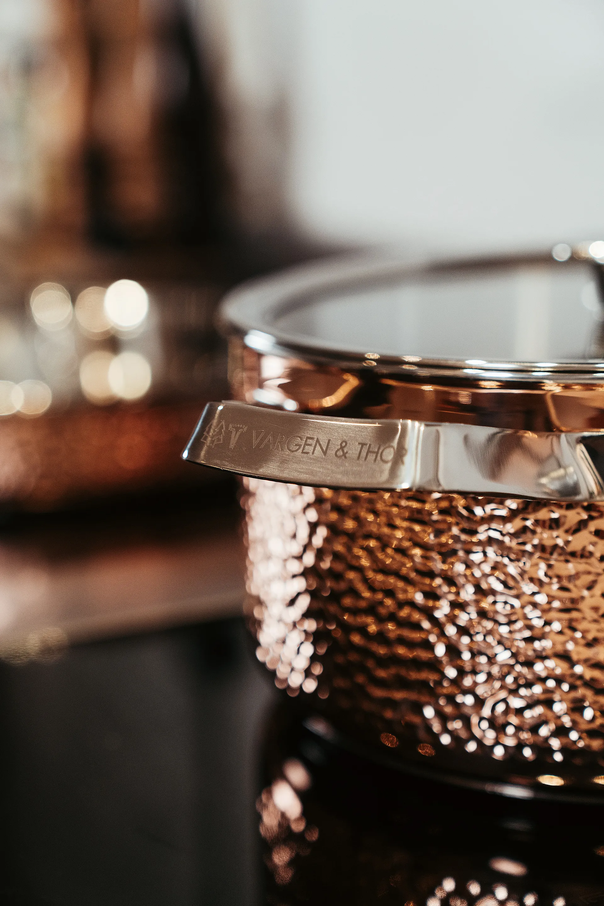 Mjölner 带盖锤纹铜砂锅, Miranda. 4 L Vargen & Thor