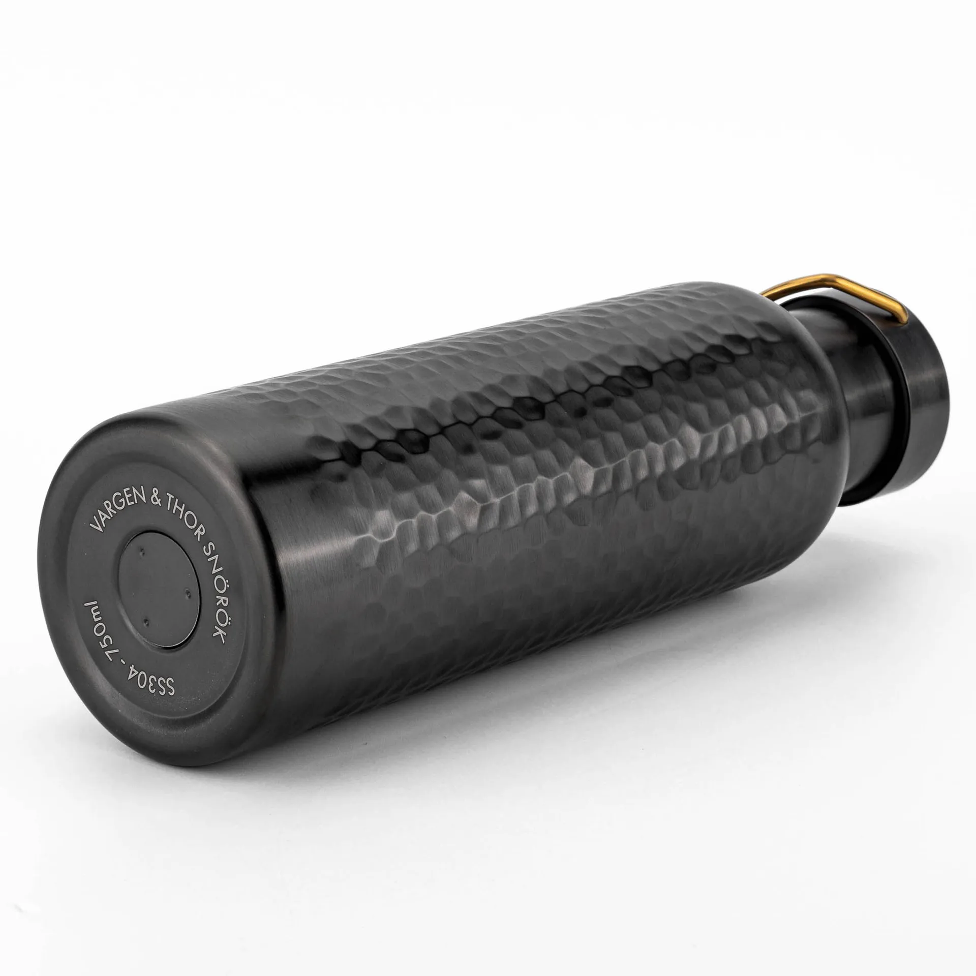 SNÖRÖK 热水瓶750 ml, 哑光 黑色 Vargen & Thor