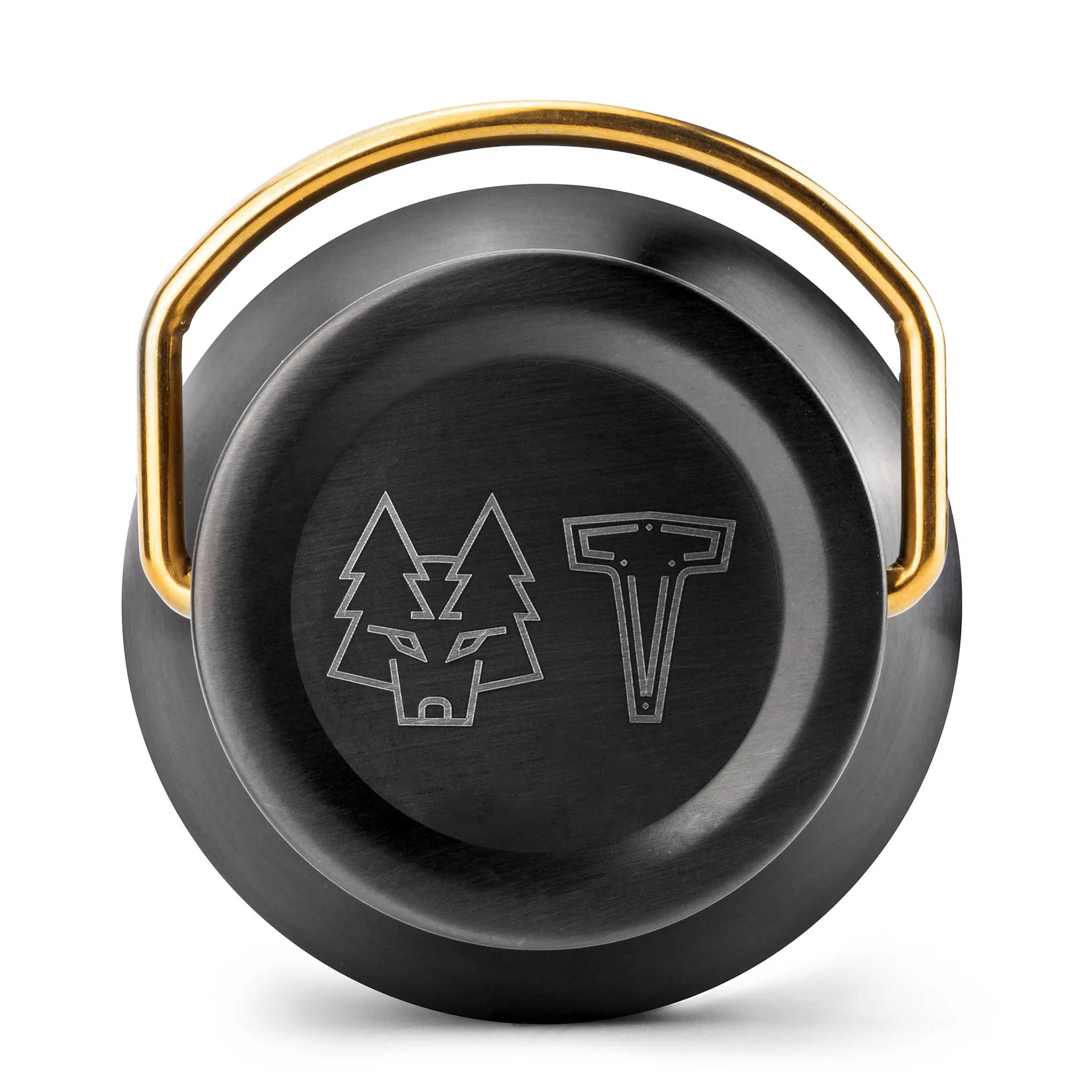 SNÖRÖK 热水瓶750 ml, 哑光 黑色 Vargen & Thor