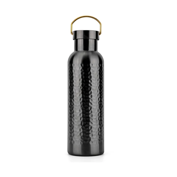 SNÖRÖK 保温瓶 750ml - 哑光黑色 - Vargen & Thor