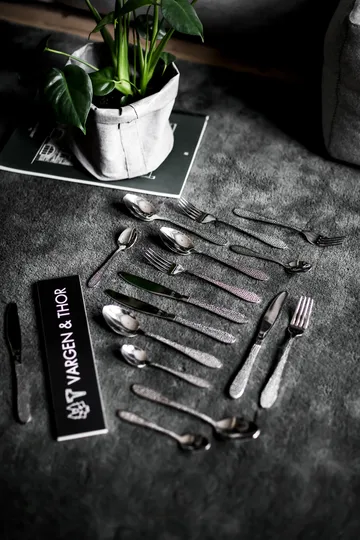 Vargen & Thor 餐具 16件 - 灰足_银色 - Vargen & Thor