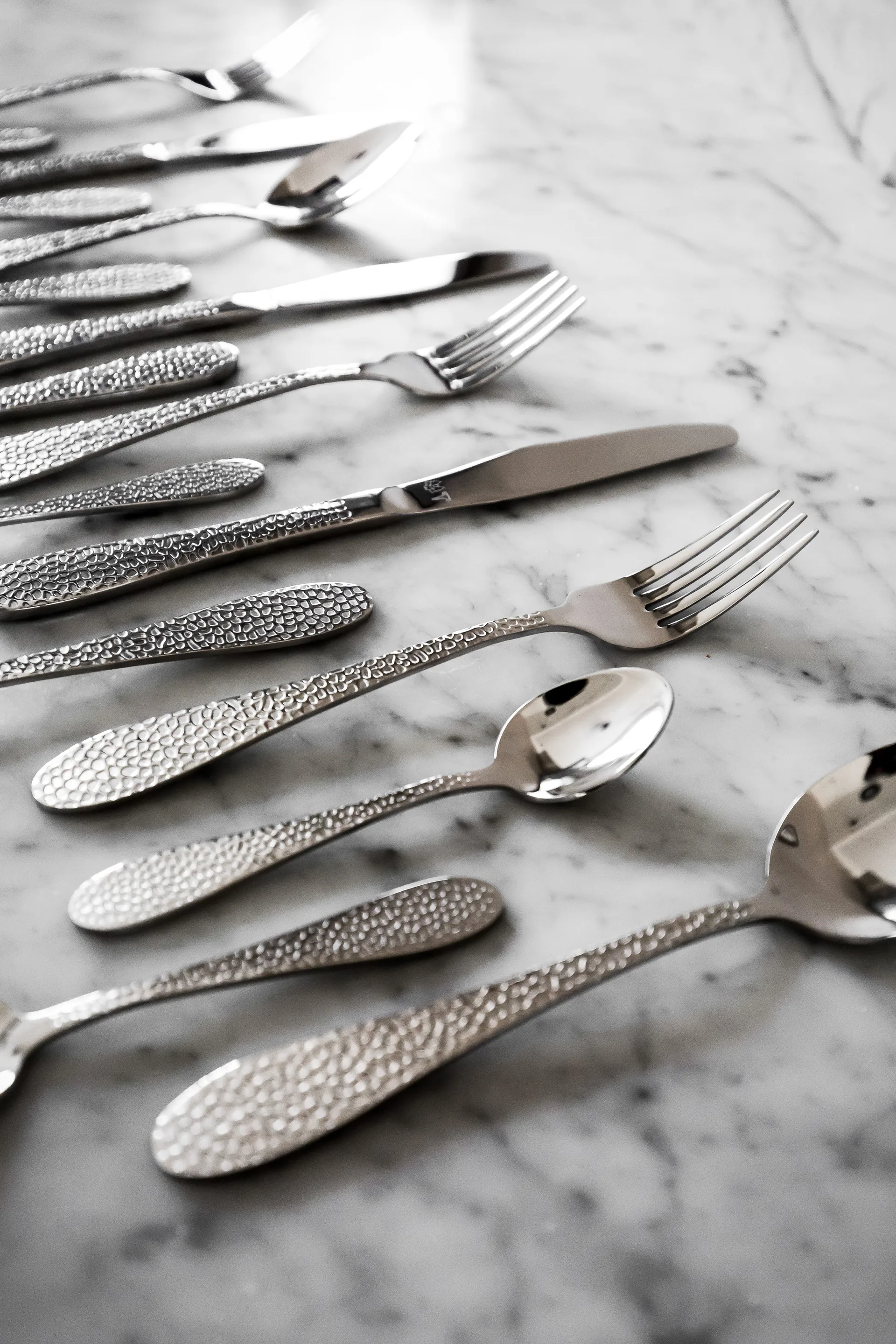 Vargen & Thor 餐具 cutlery 16 pieces, 灰色foot. 银色 Vargen & Thor